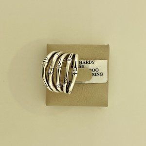 John Hardy Silver Bamboo Ring